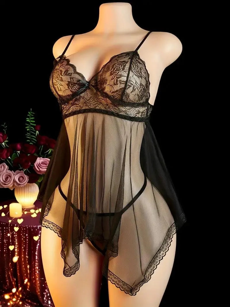 🖤 Net Plain Light Weight Nightwear Set 🖤